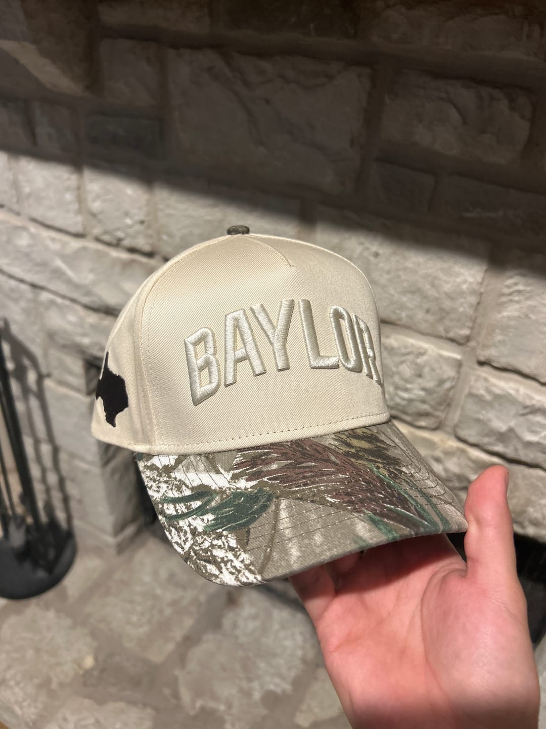 Customer photo review of Baylor Texas Camo Cap - Zoleado
