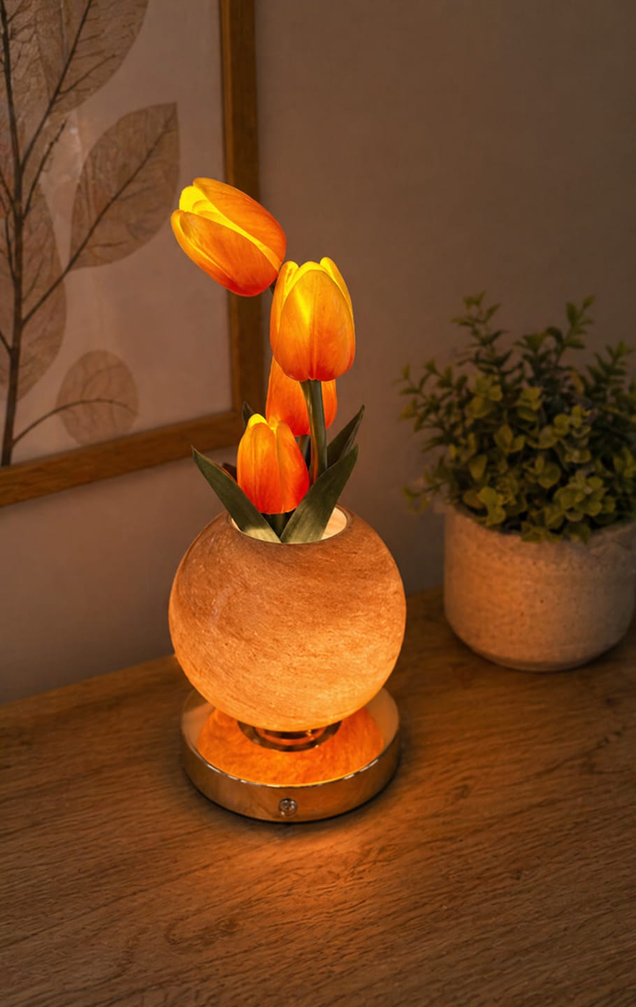 Customer photo review of Lampara LED de Tulipanes