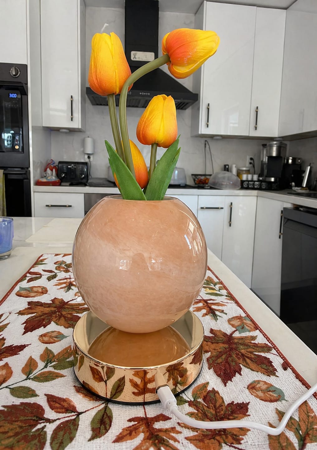 Customer photo review of Lampara LED de Tulipanes