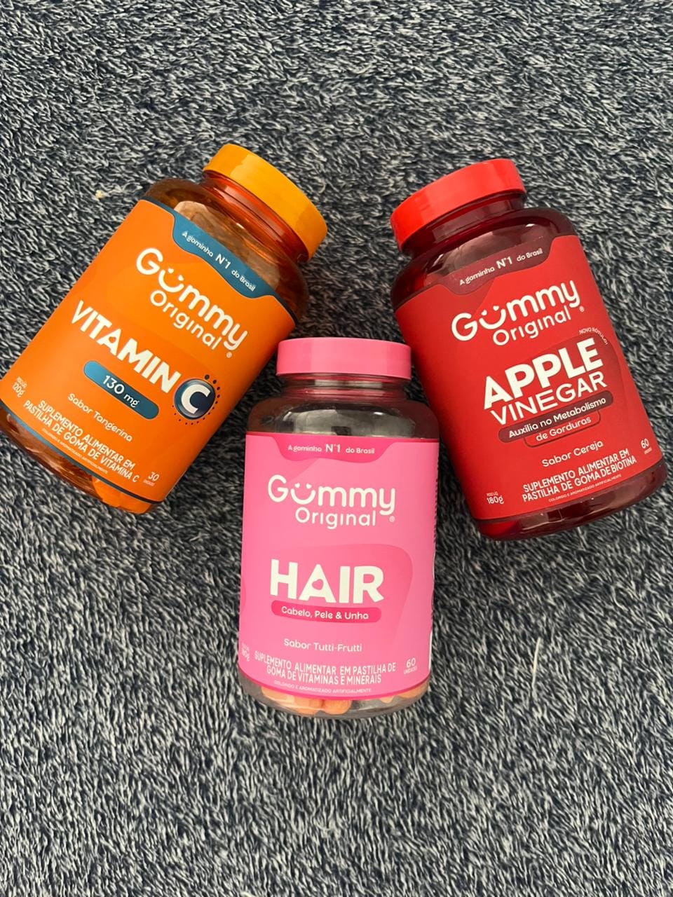 Customer photo review of Gummy Hair® - Tutti-Frutti 180 g