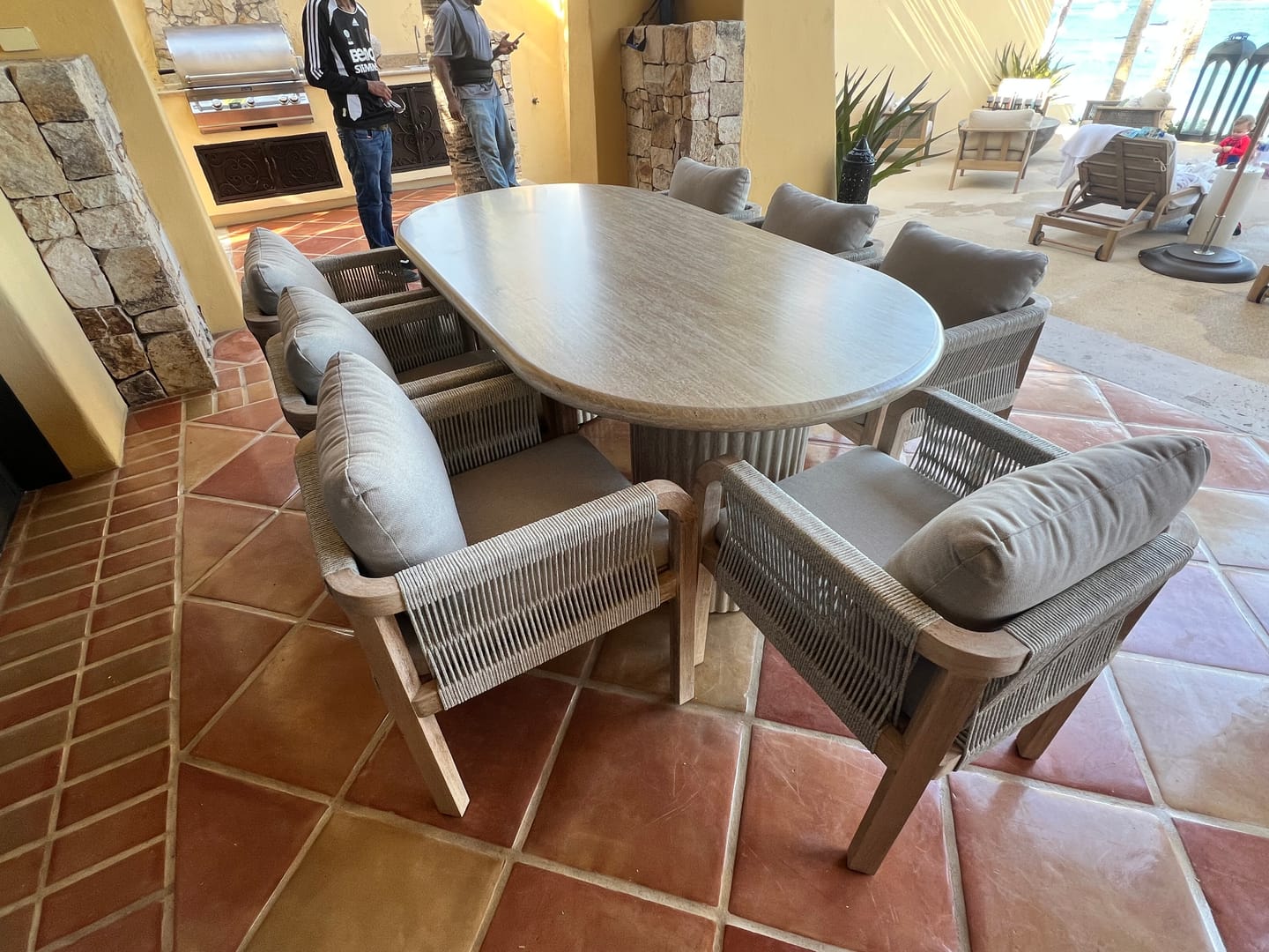 Customer photo review of Mesa de Comedor Riad 200cm