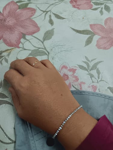 Customer photo review of Ella Tennis Bracelet
