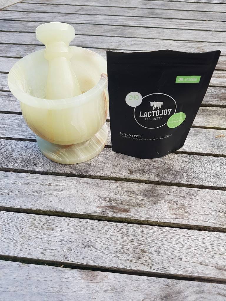 Customer photo review of LactoJoy: 14.500 FCC » 240 comprimés de lactase
