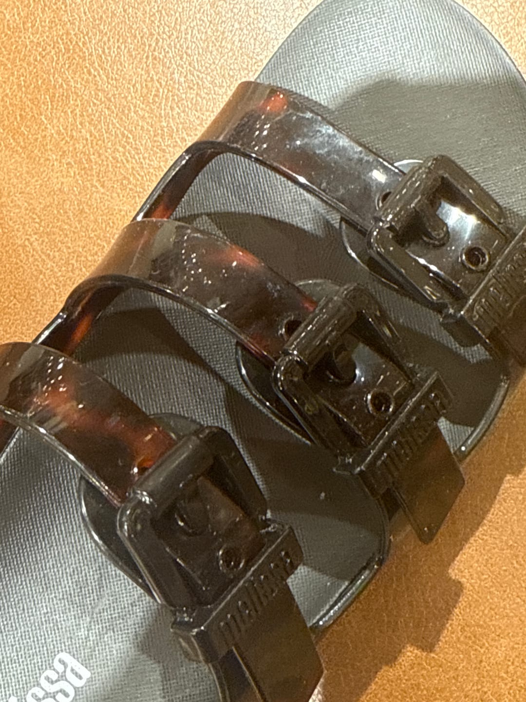 Customer photo review of כפכפי רצועות בהדפס מנומר לנשים Cozy