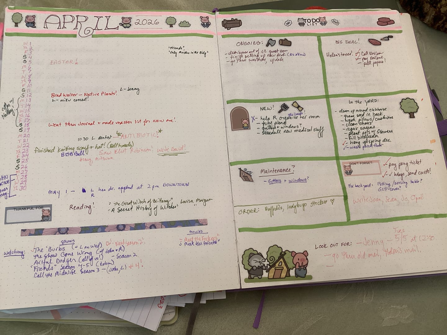 Customer photo review of Three Little Piggies Sticker Sheet