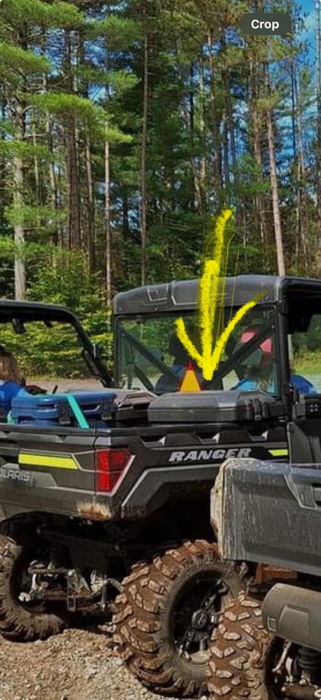 Customer photo review of 45L Storage box / Cargo Box(Left Side) for Polaris Ranger
