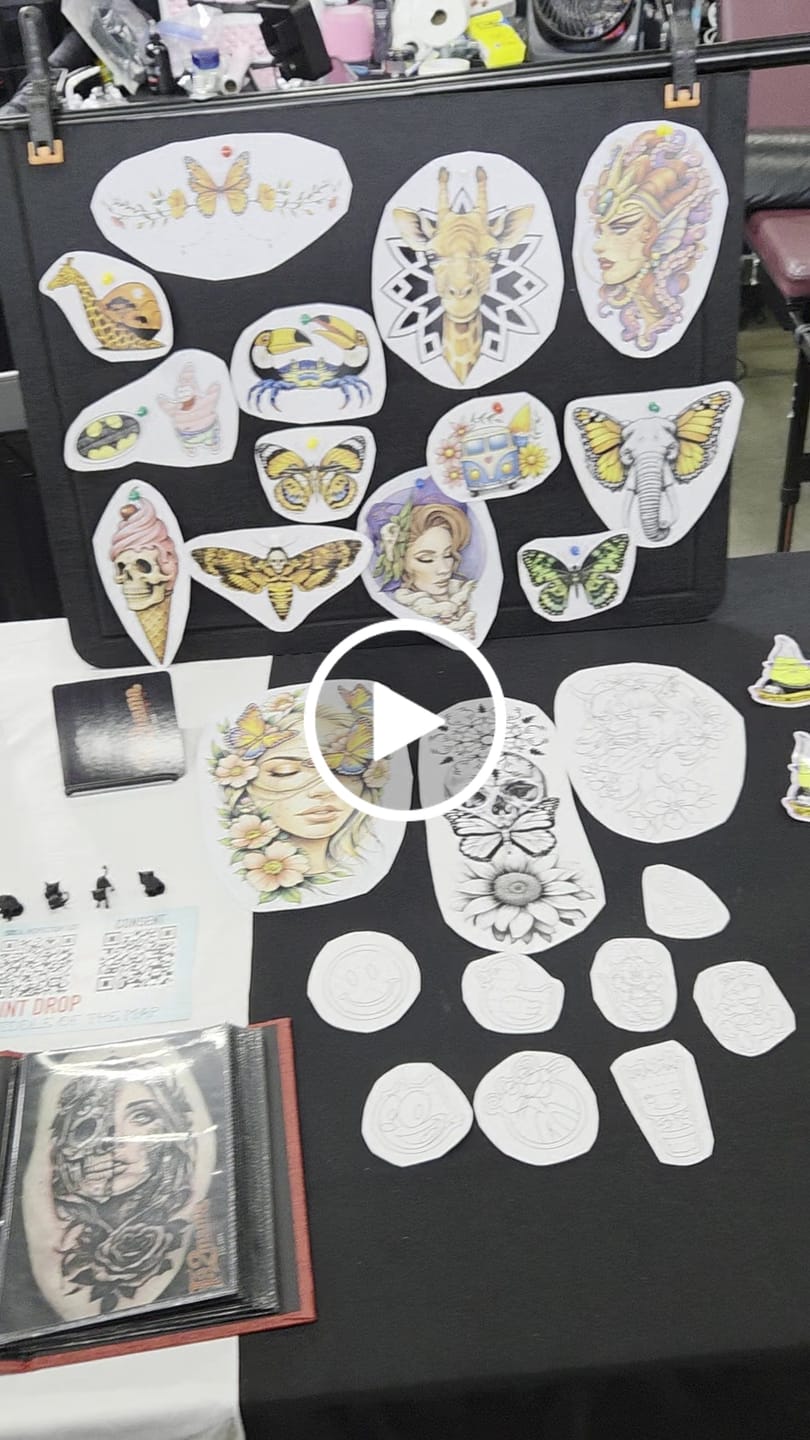 Customer video review of Cut to Shape Stickers