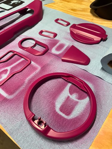 Customer photo review of DODGE PANTHER PINK M3 | OEMatch Automotive Basecoat