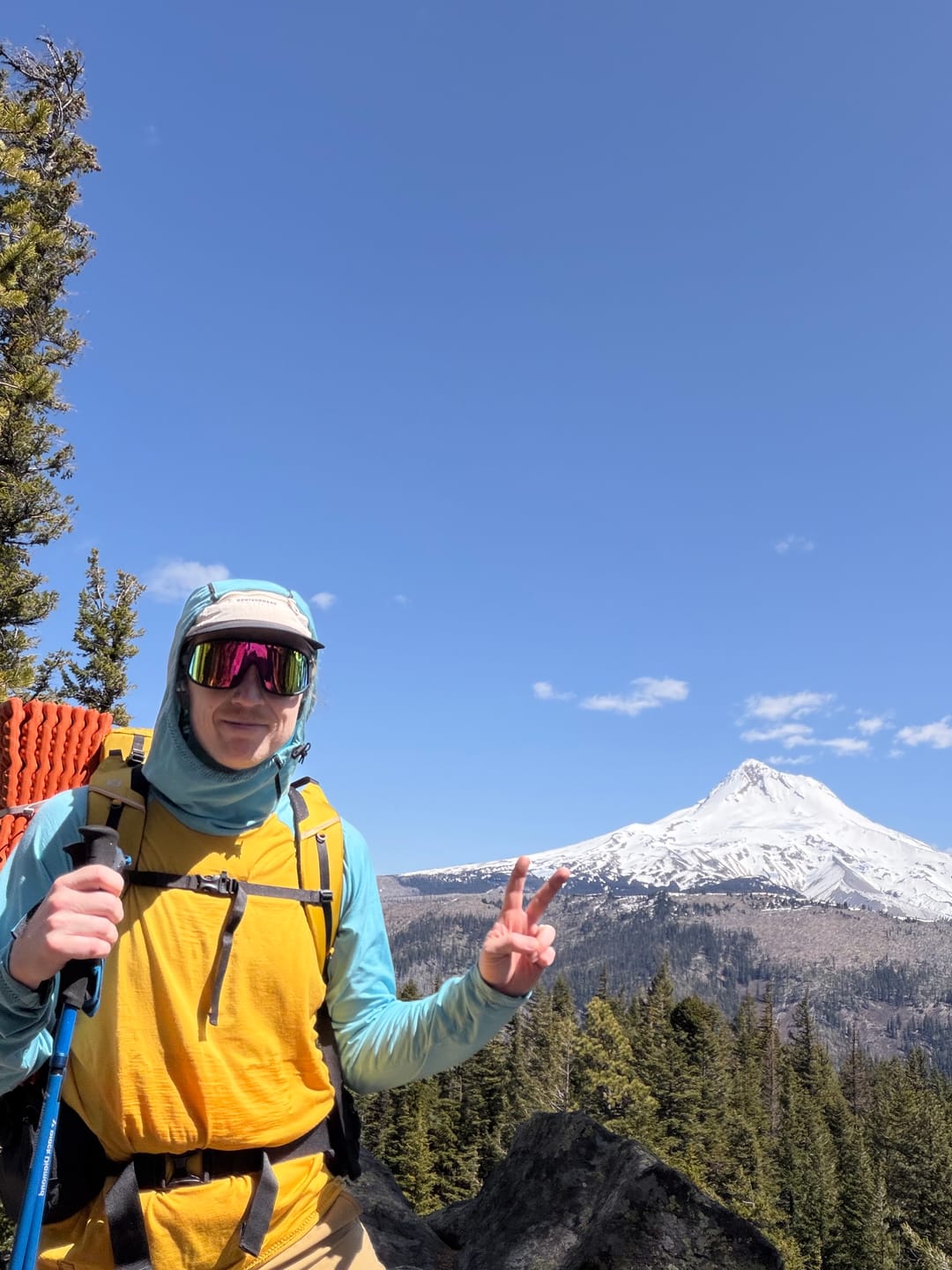 Customer photo review of Gorilla 50 Ultralight Backpack - Yellow