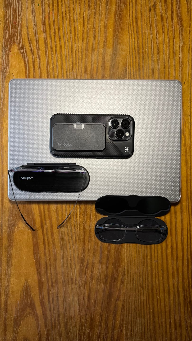Customer photo review of Readers + Black Universal Pod