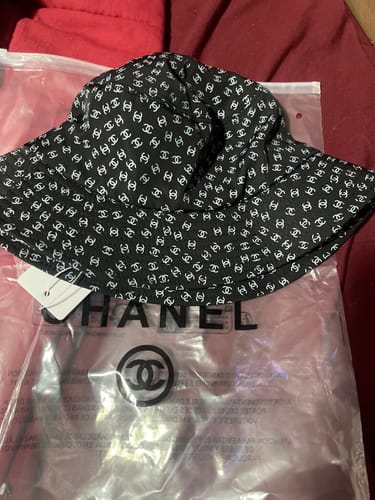 Customer photo review of The Signature Monogram Bucket Hat