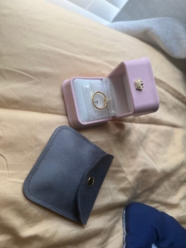 Customer photo review of Princess Heart Bow Ring | Limited Edition