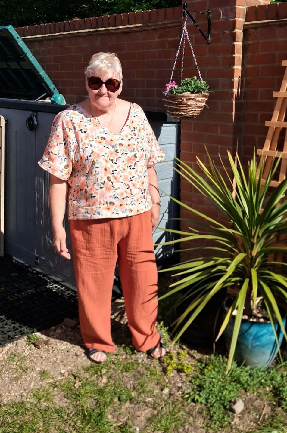 Customer photo review of Plain Double Gauze Fabric