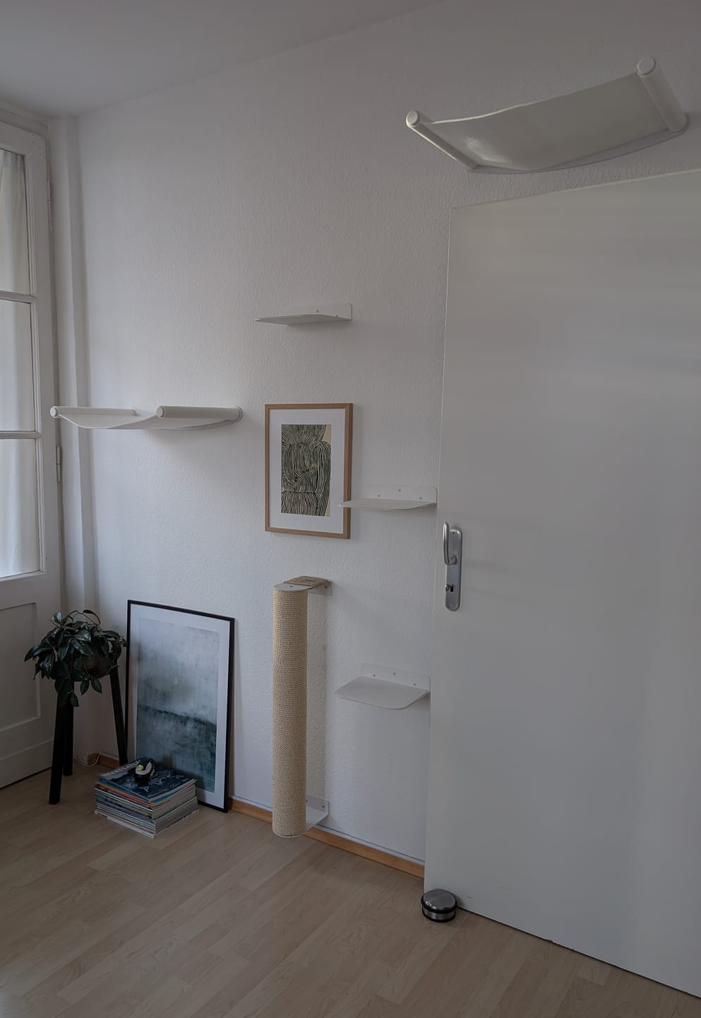 Customer photo review of STYA Katzen Kletterwand | Katzen Treppe WL340 | Mit 3 Stufen