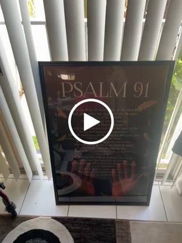 Customer video review of Psalm 91 (Smard X Anaya)