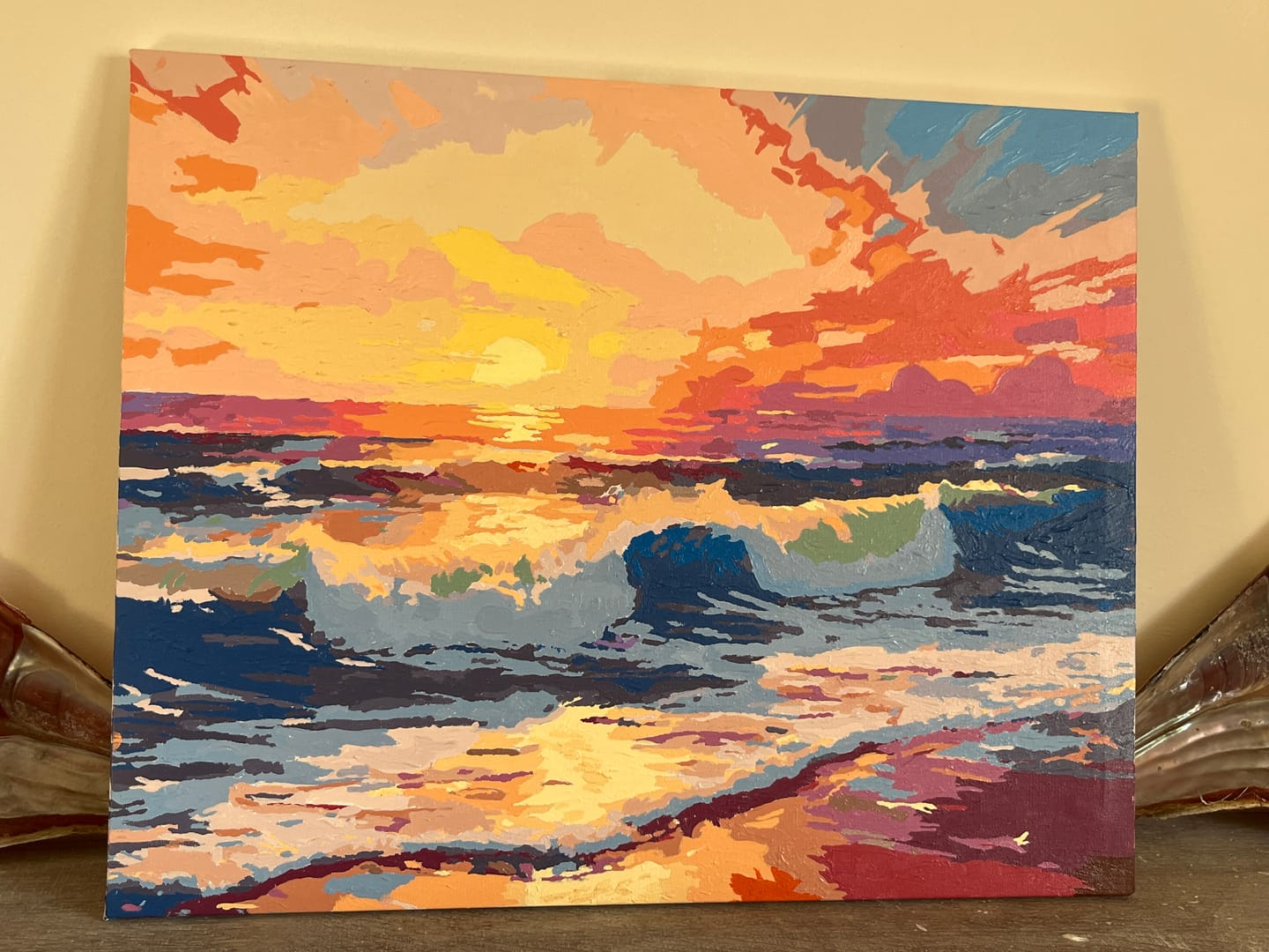 Customer photo review of Sunset Surf