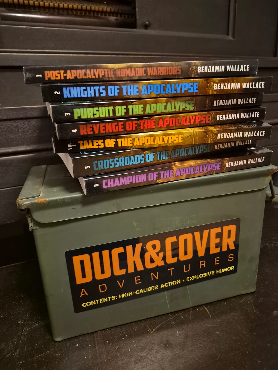 Customer photo review of Duck & Cover Ammo Can