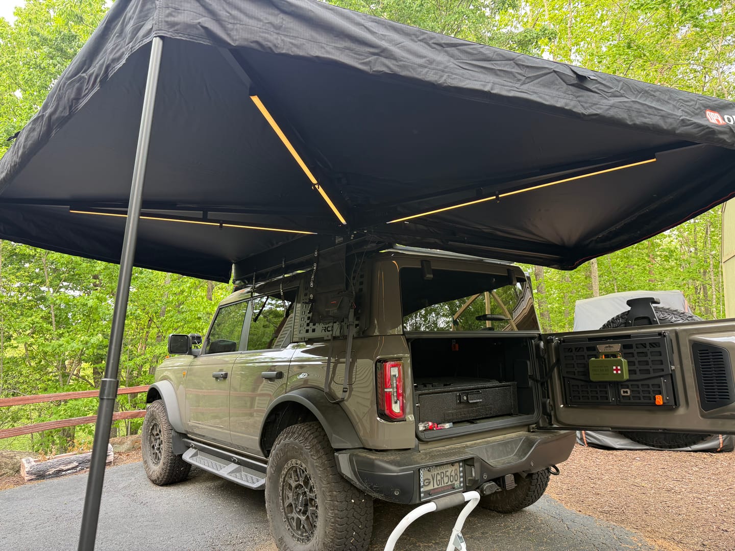 Customer photo review of OPENROAD 270 Awning Side Wall
