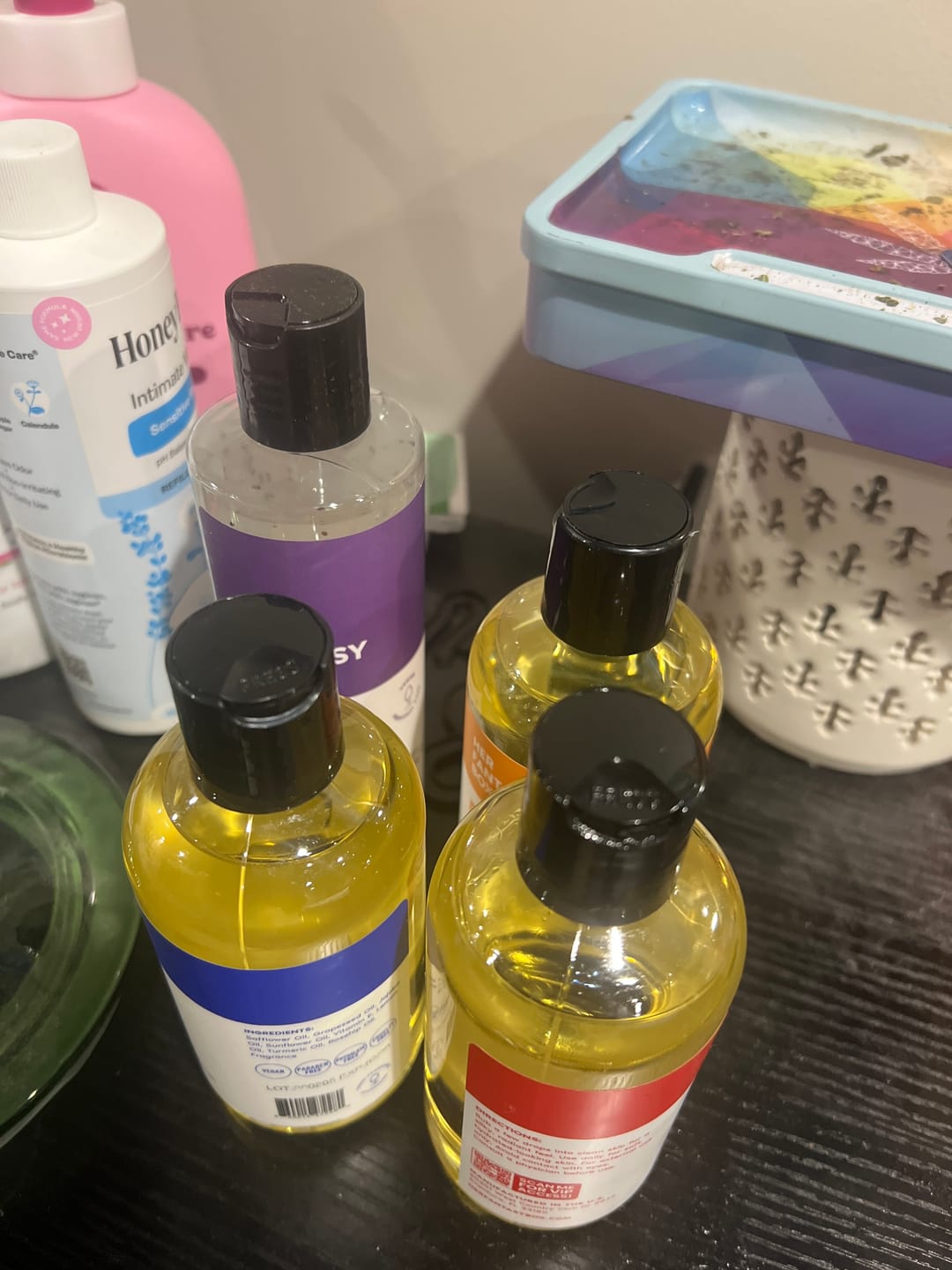 Customer photo review of Fruity Skin Body Oil Bundle
