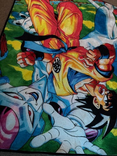Customer photo review of Dragon Ball Frieza Battle Rug