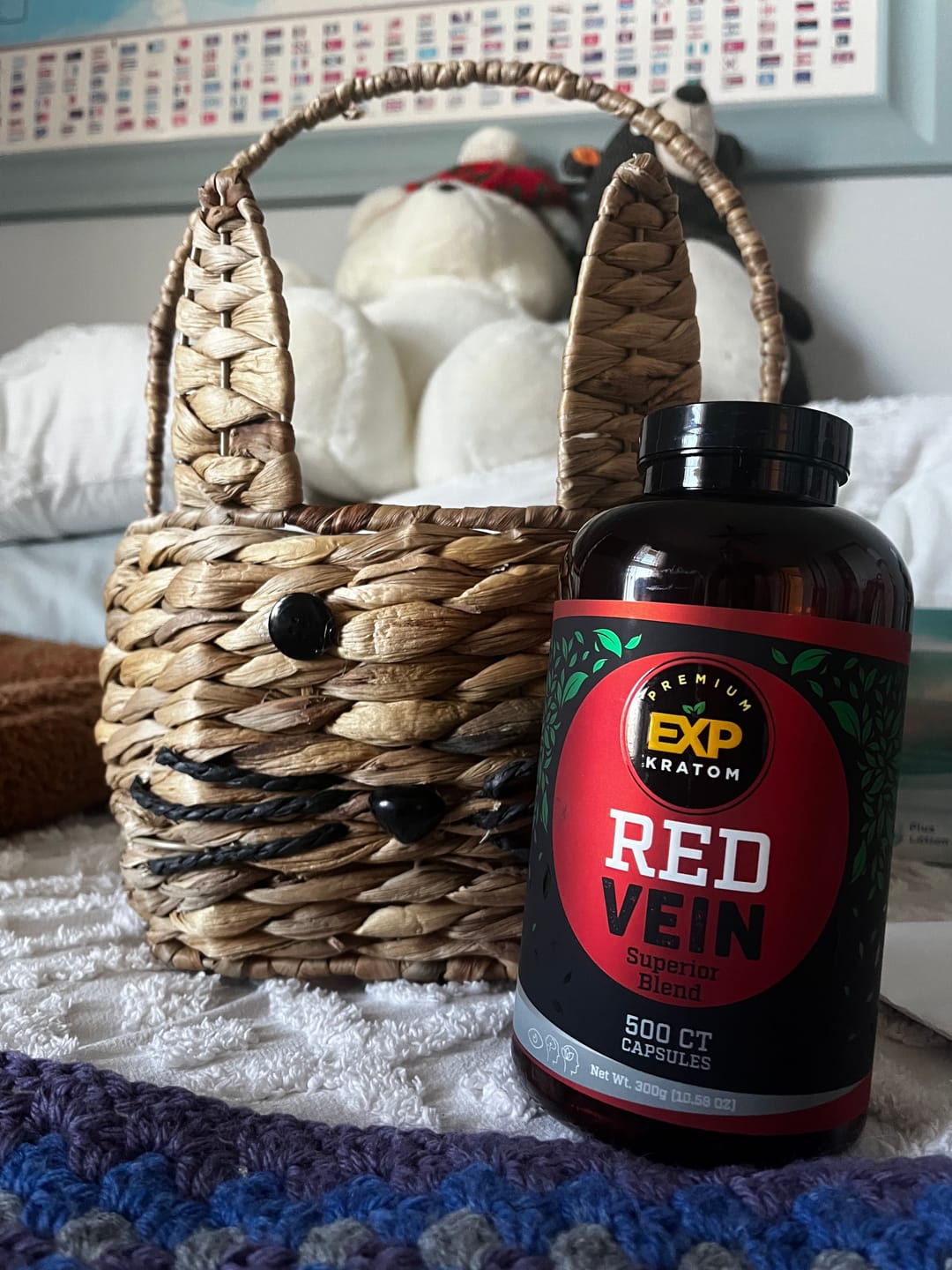 Customer photo review of EXP Premium Red Vein Blend Capsules