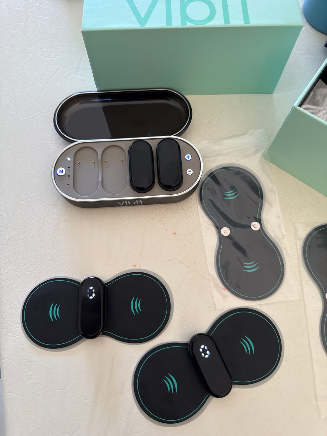 Customer photo review of Vibit TENS - Wireless Electrical Muscle Stimulator