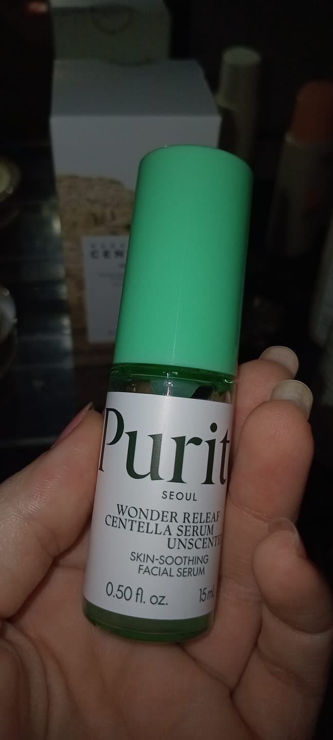 Customer photo review of Wonder Releaf Centella Serum Unscented