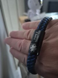 Customer photo review of Medical Alert Bracelet