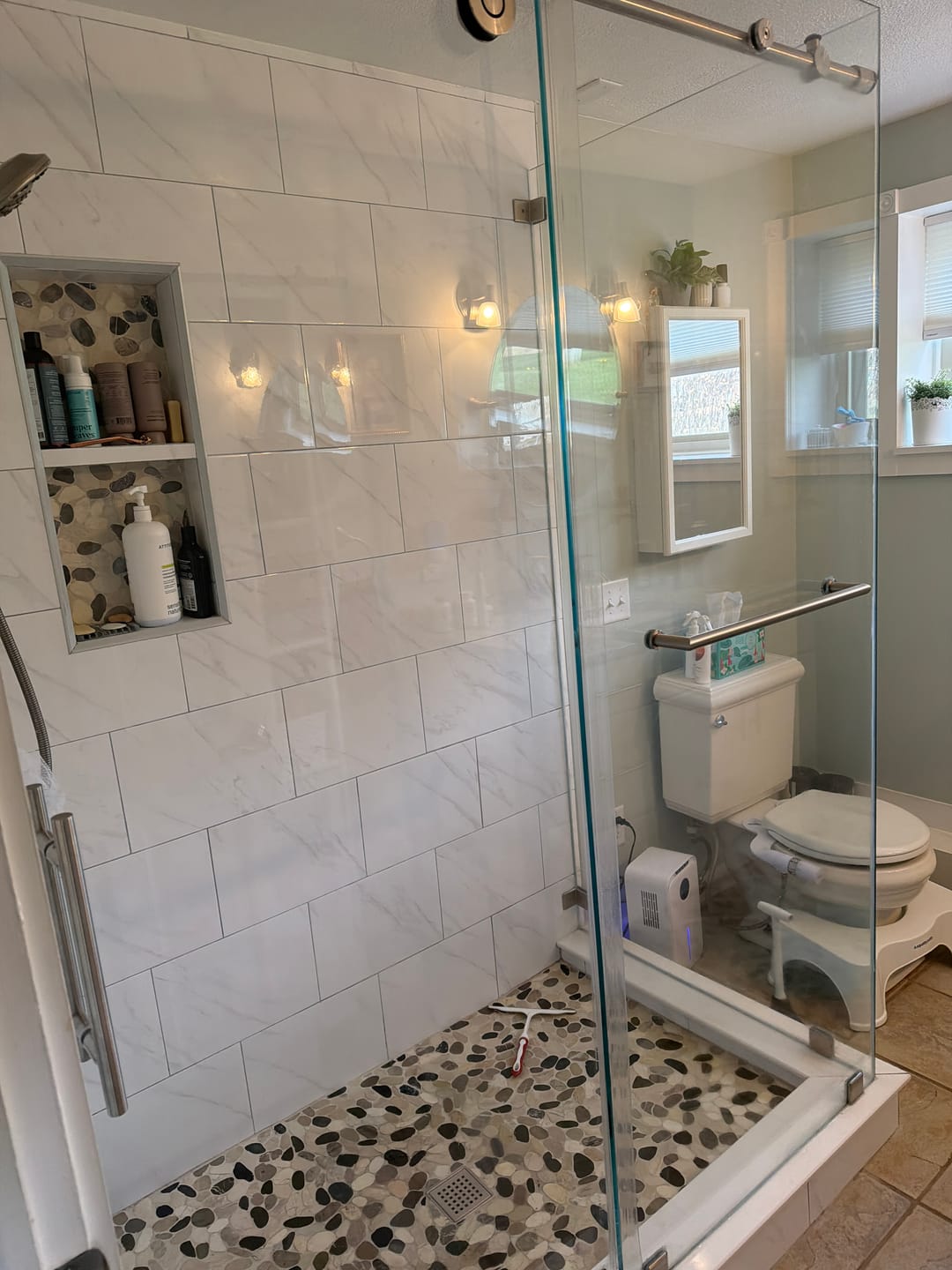 Customer photo review of Shower Starter Bundle