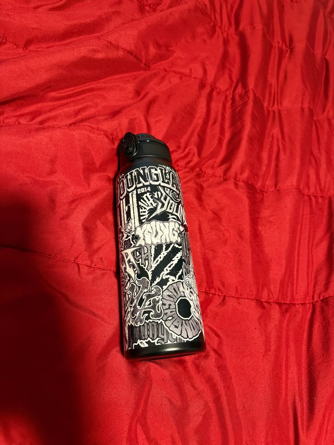 Customer photo review of 9007 - Graffiti Water Bottles