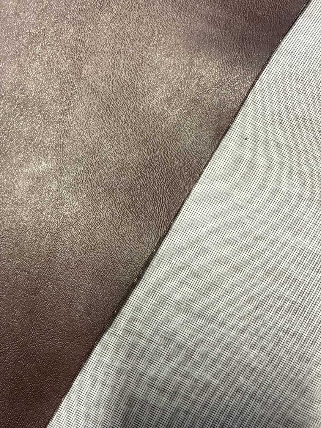 Customer photo review of Plain Upholstery Faux Leather Fabric