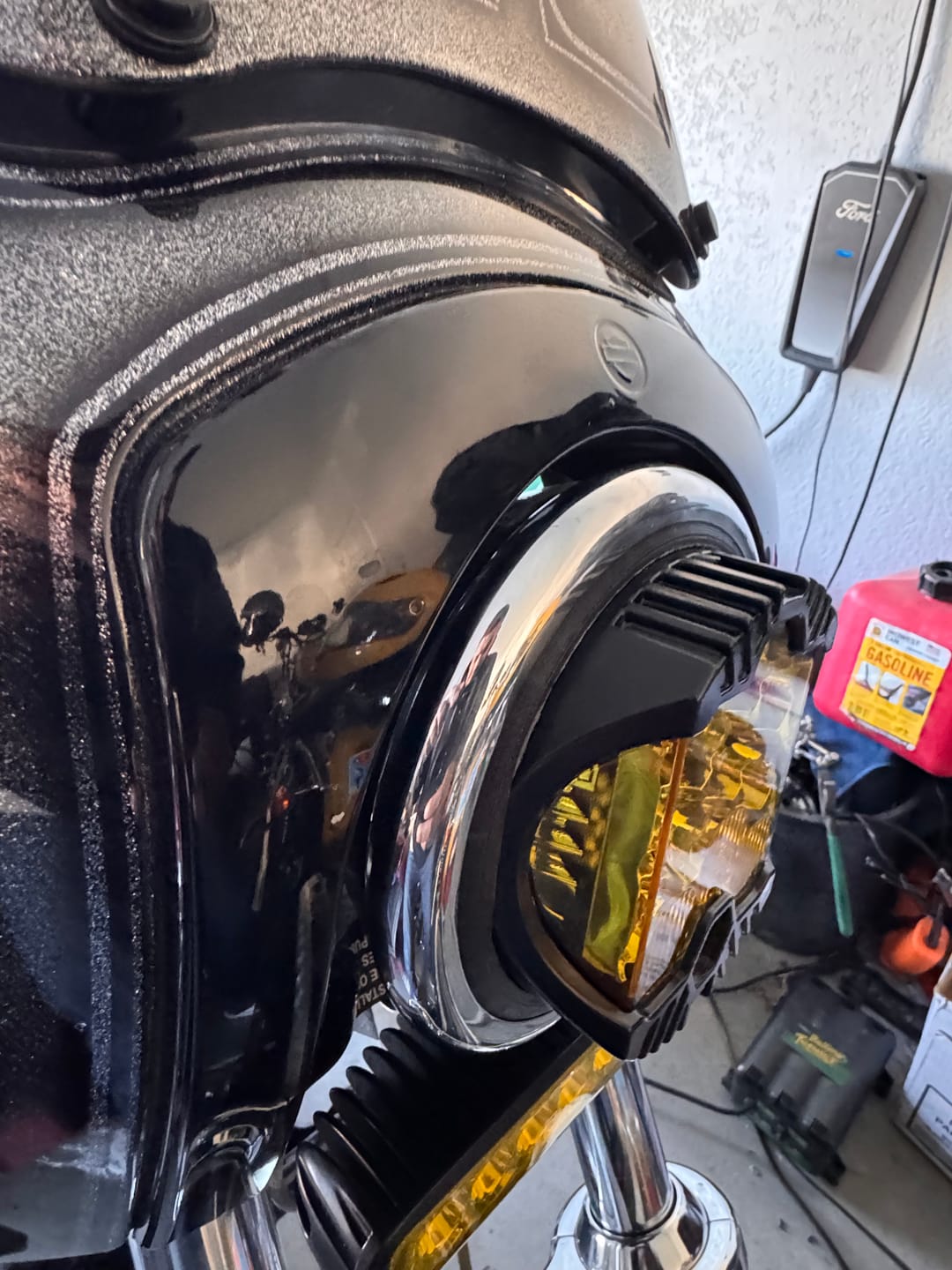Customer photo review of Buck for 5-3/4" headlight buckets
