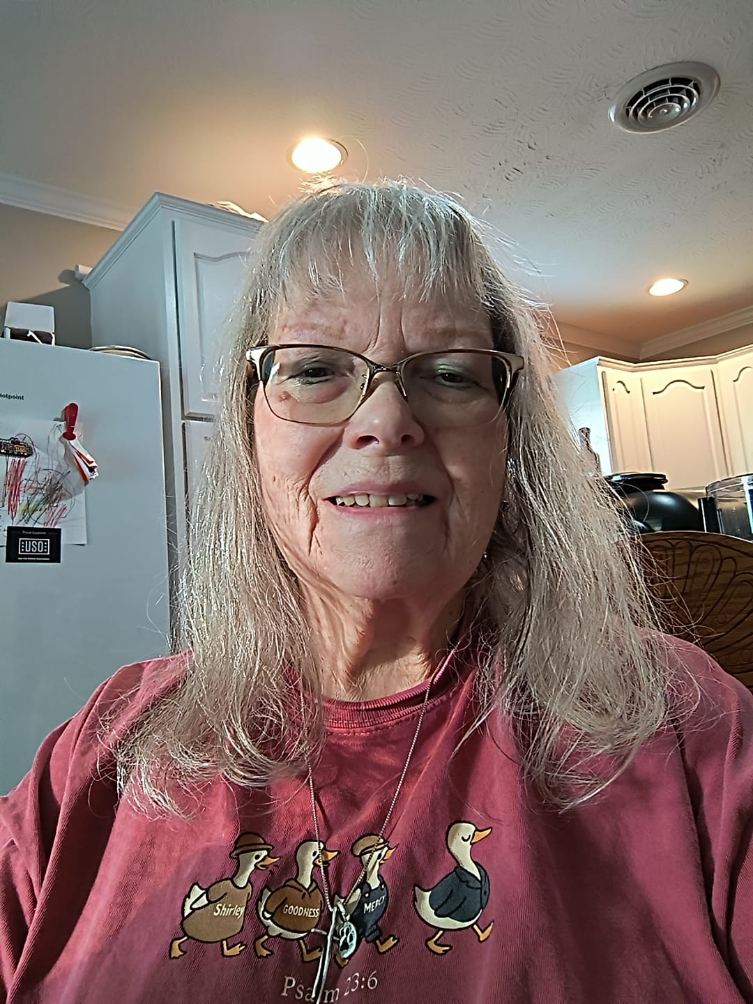 Customer photo review of The Chase T-shirt