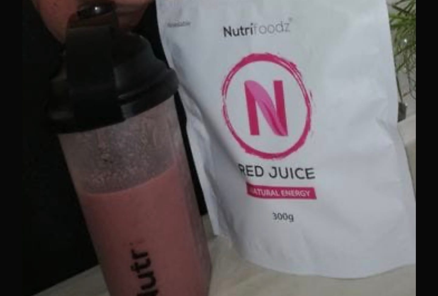 Customer photo review of Nutrifoodz® Red Juice