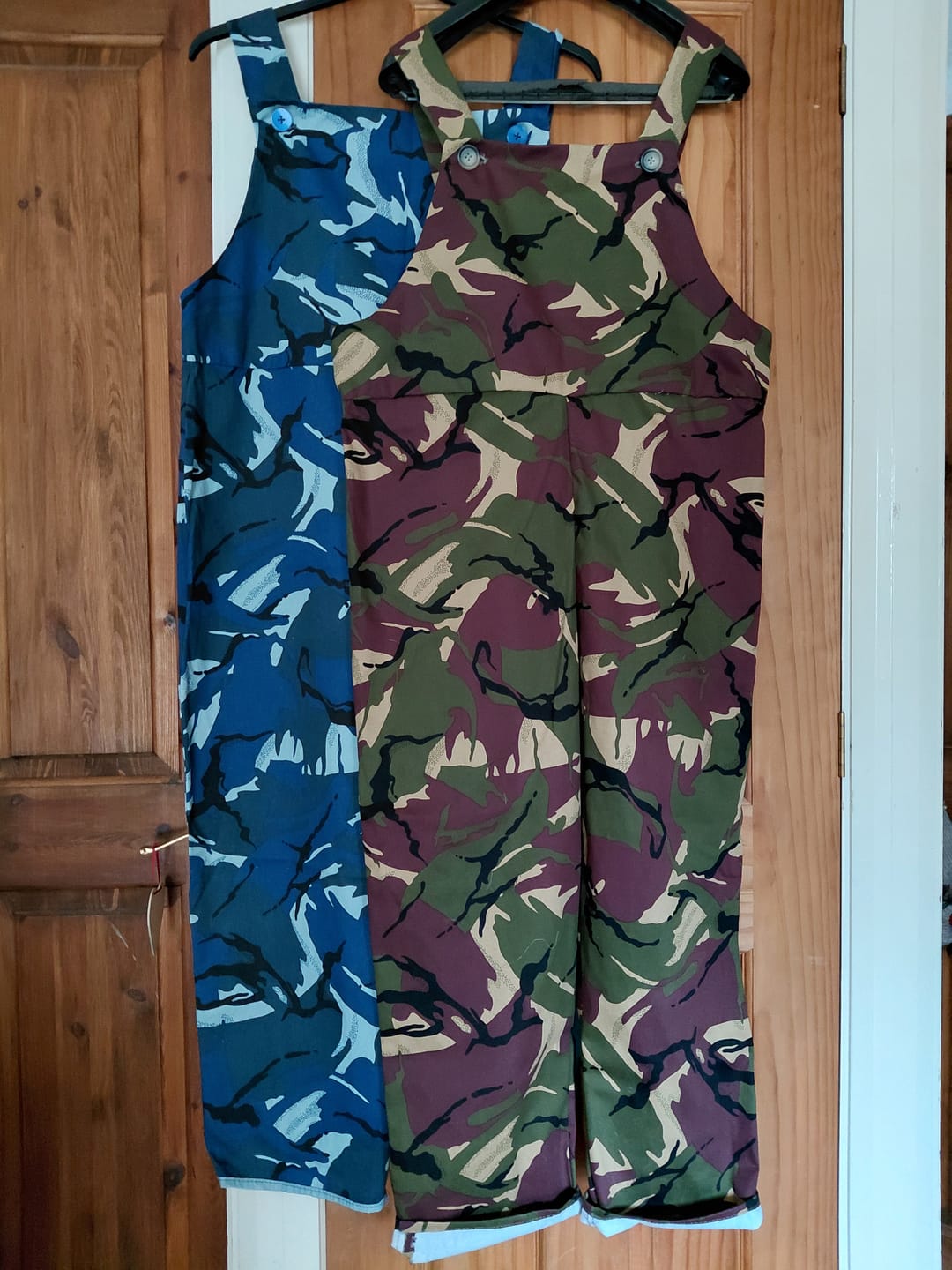 Customer photo review of Camouflage 100% Cotton Drill Fabric