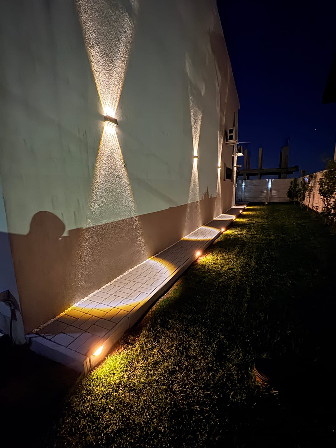 Customer photo review of Aplica LED Exterior Trio 8W Solara