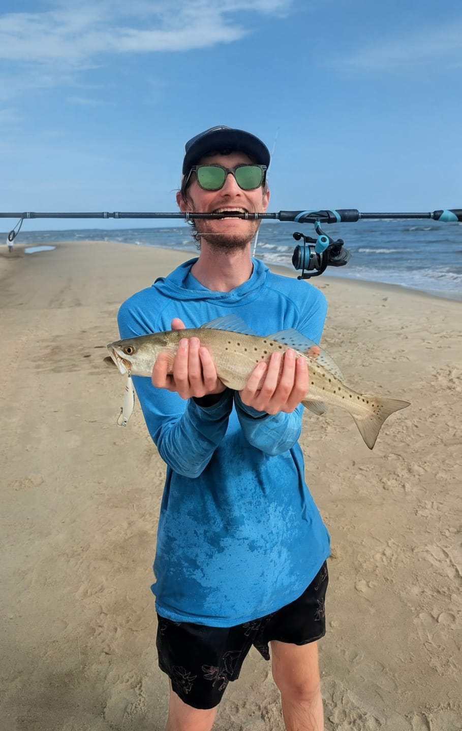 Customer photo review of Stowaway Travel Spinning Rods