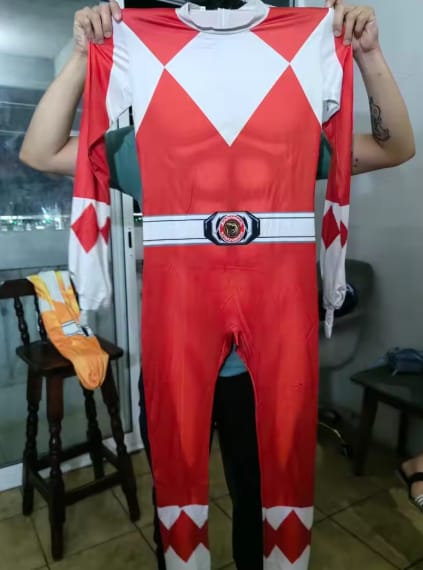 Customer photo review of Kinder Superheld Kostüm Ranger | Fantasie Rollenspiel Anzug