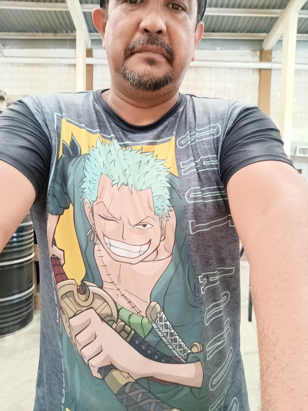 Customer photo review of Playera Pijama Zoro