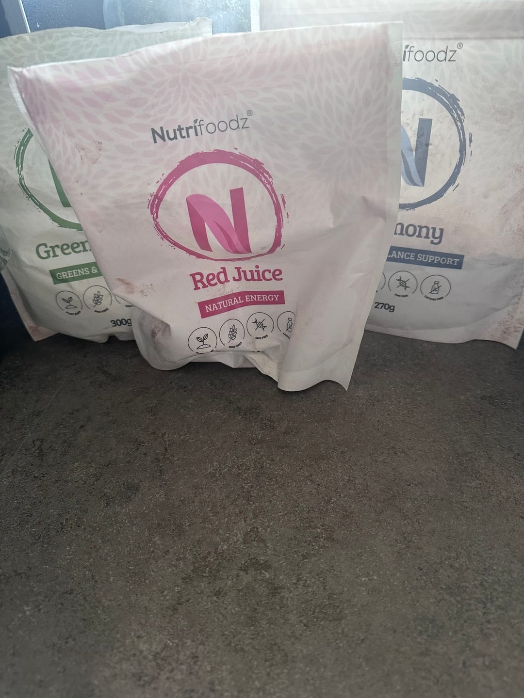 Customer photo review of Nutrifoodz® Red Juice