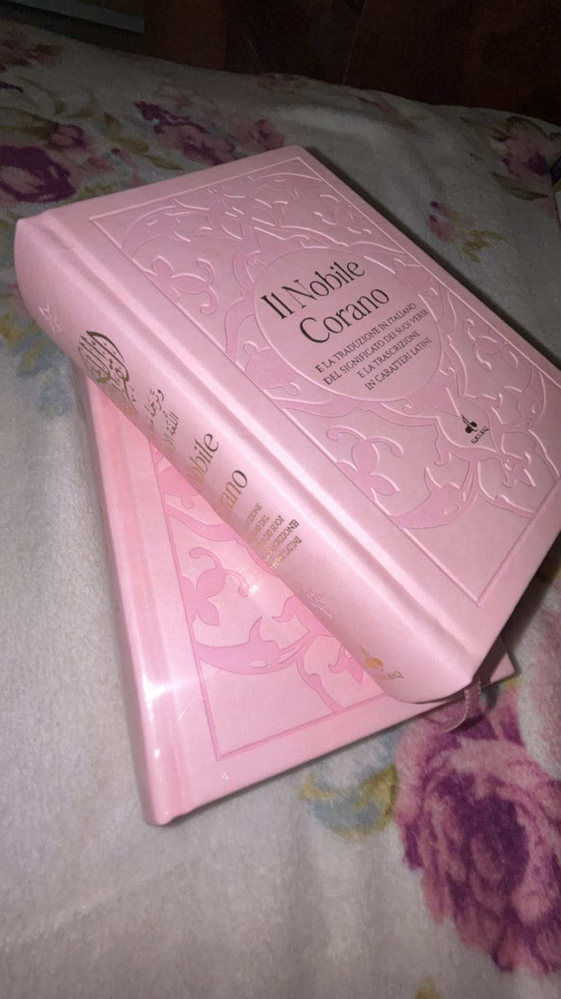 Customer photo review of Corano traslitterato con traduzione in italiano - piccolo  17x13 cm
