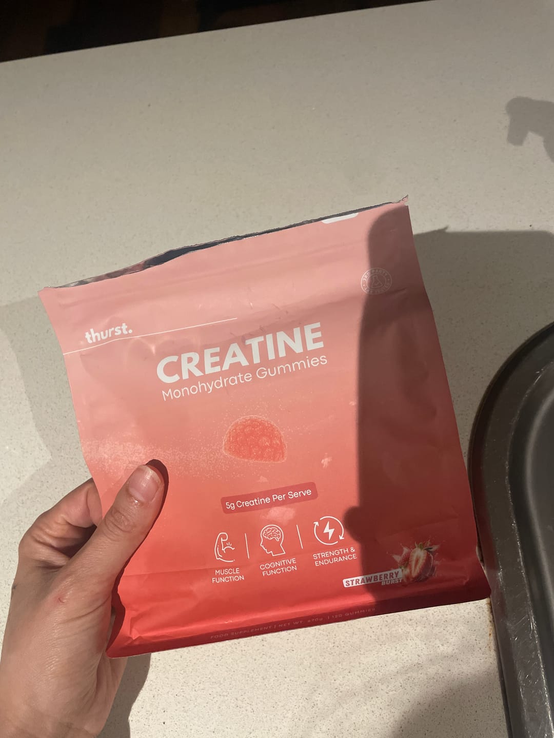 Customer photo review of Creatine Gummies - Pre-order | Ships ~30th Sept