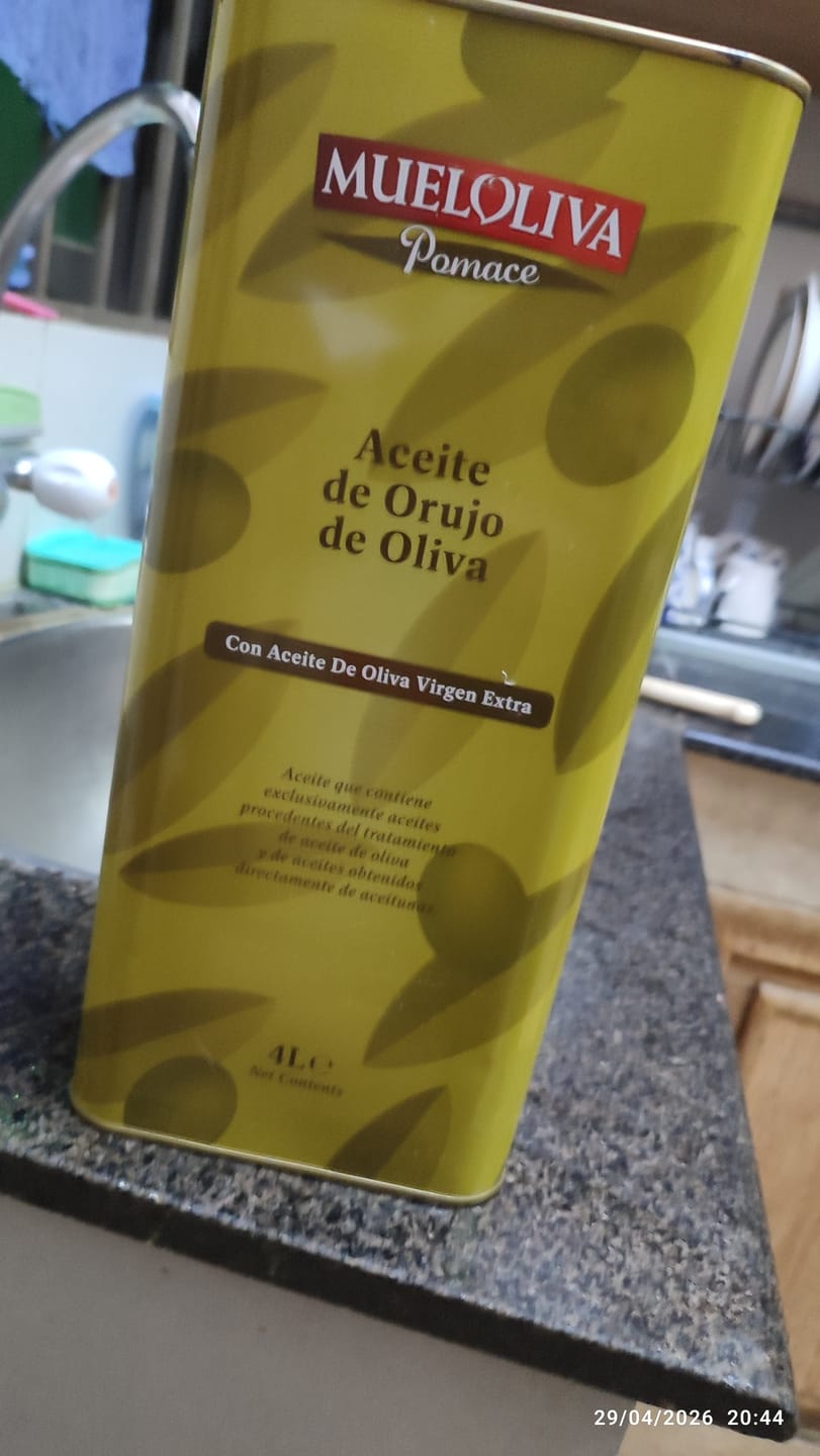 Customer photo review of Pomace Blended With Extra Virgin Olive Oil