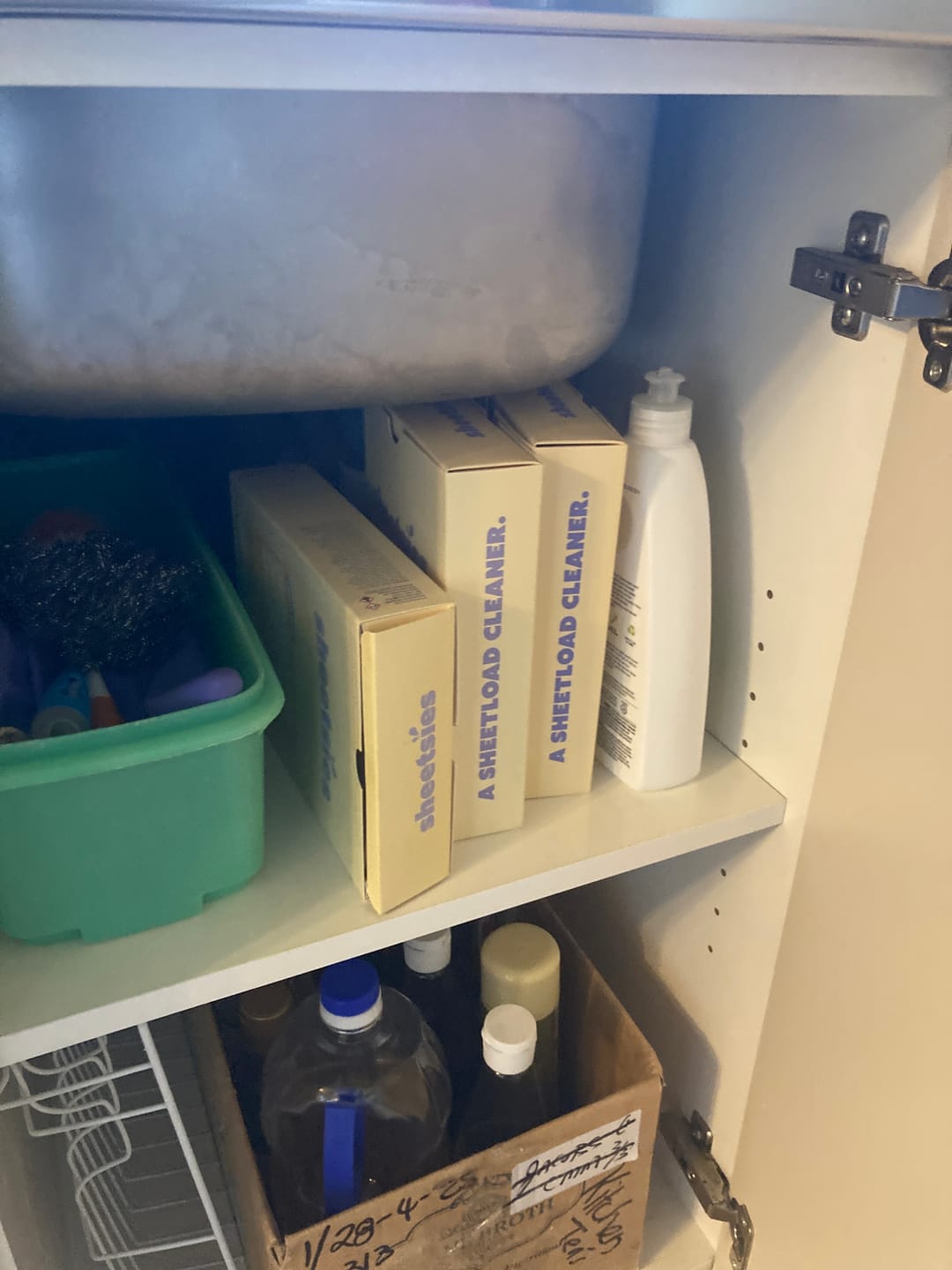 Customer photo review of Dishwasher Detergent x 80 Washes
