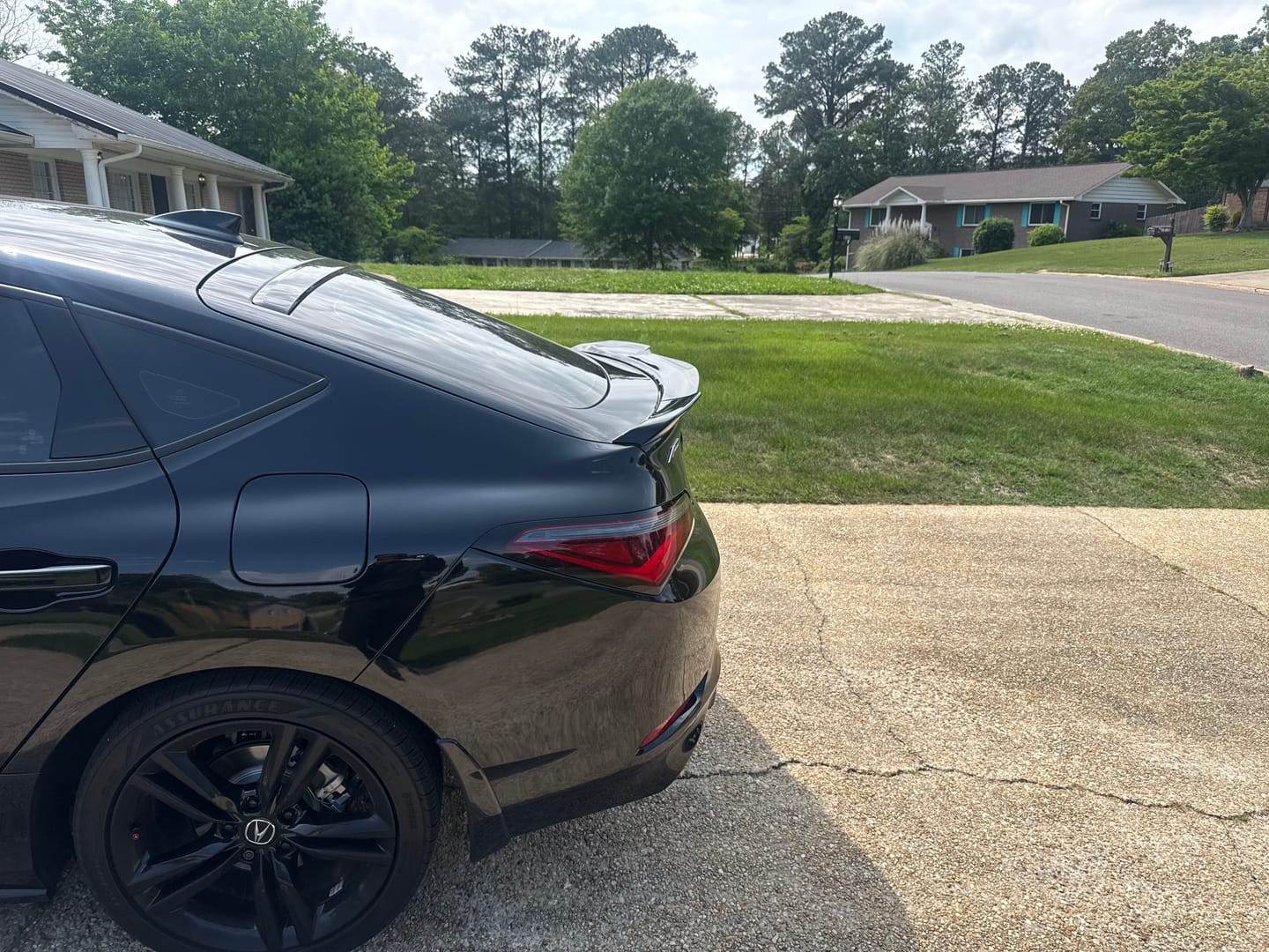 Customer photo review of 2023-Up Acura Integra Extended Rear Spoiler