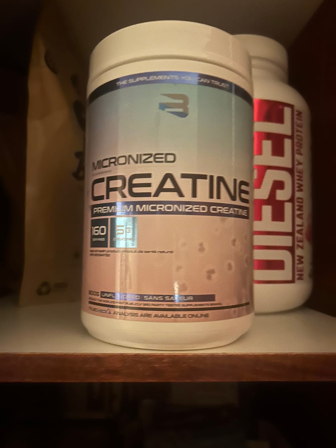 Customer photo review of Believe - Créatine Micronisée - 800g
