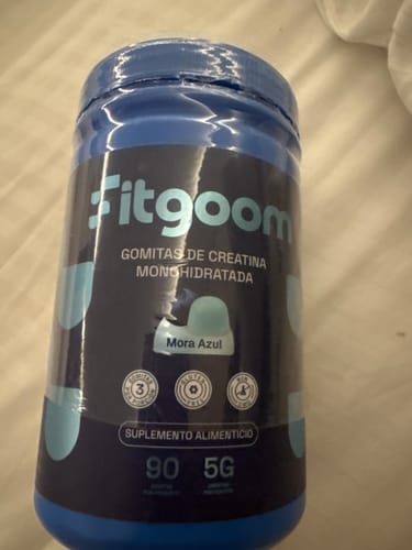 Customer photo review of Fitgoom Creatine Gummies