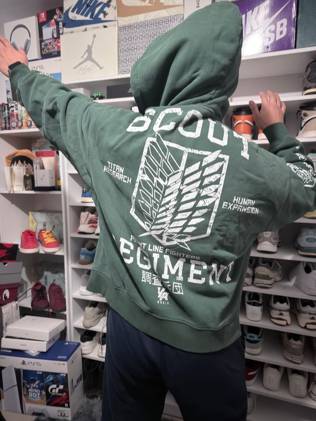 Customer photo review of 5138 - AOT©  x YLA Zip-Up Hoodies