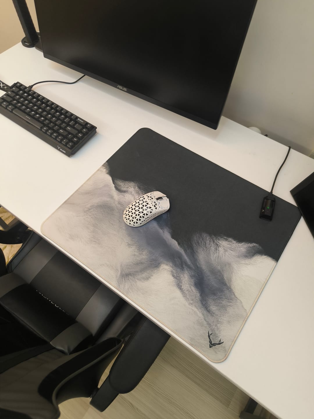 Customer photo review of X-Raypad Obsidian Mouse Skates