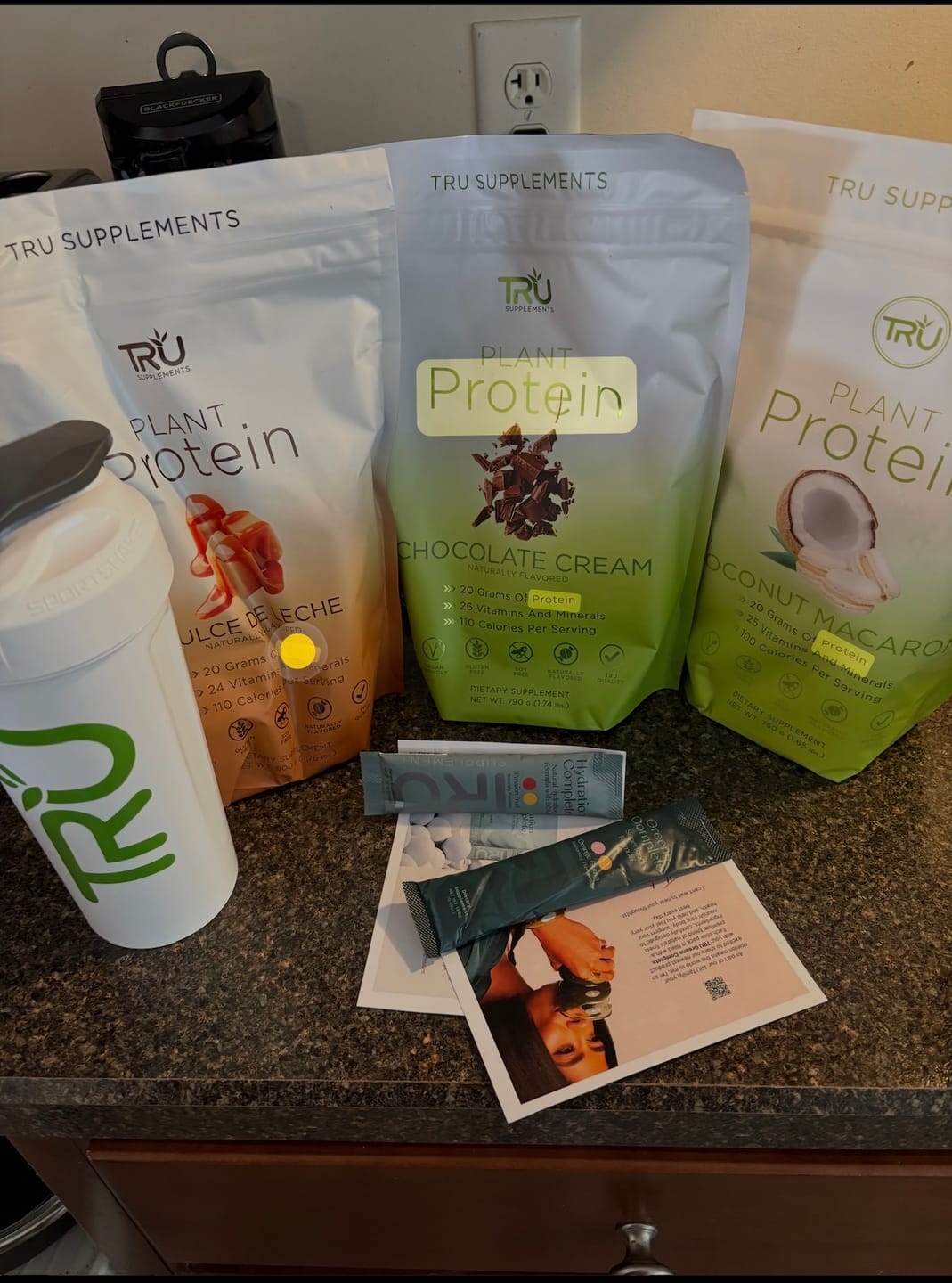 Customer photo review of Protein Complete